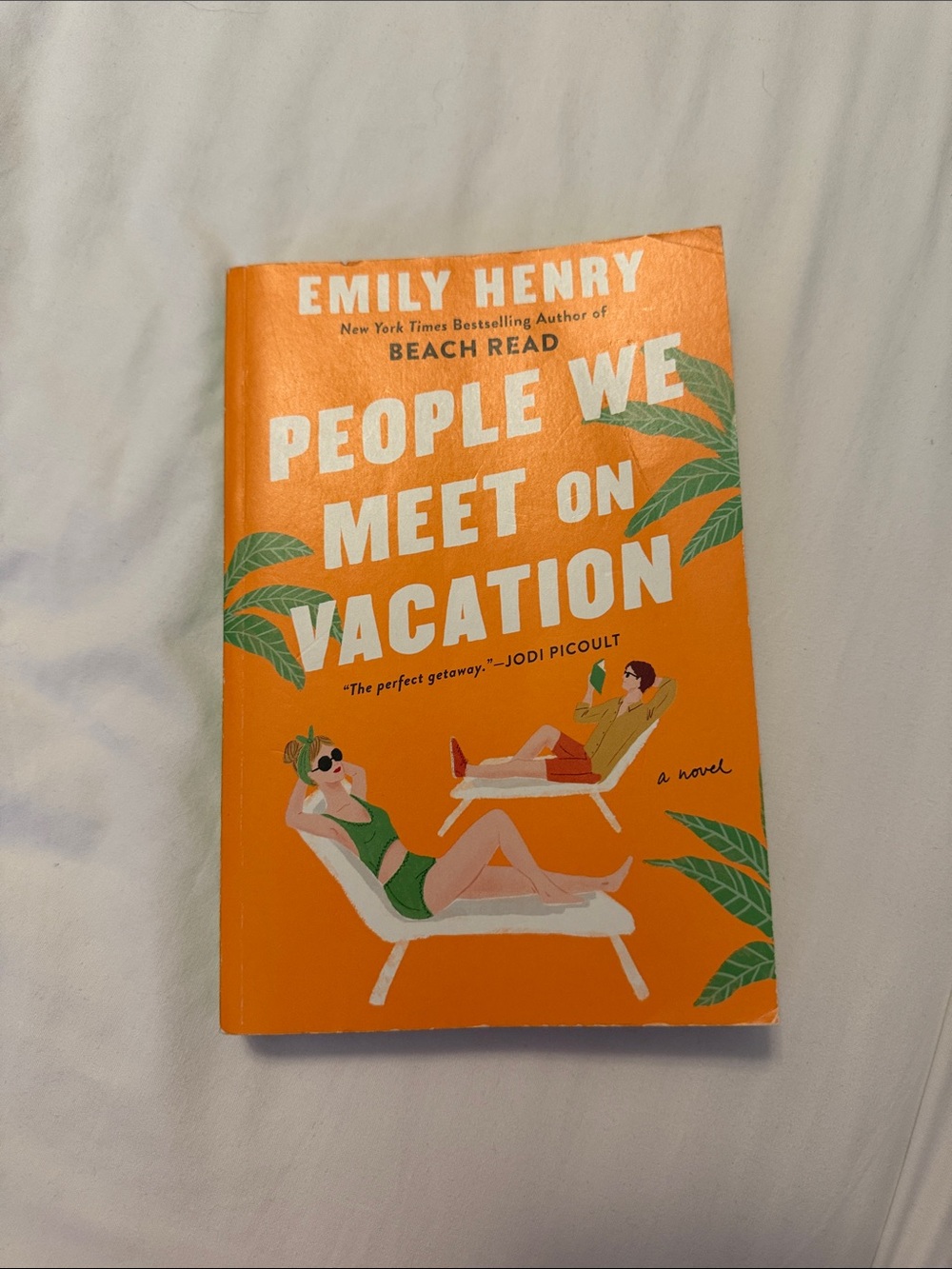 People We Meet on Vacation - Orange Paperback Novel